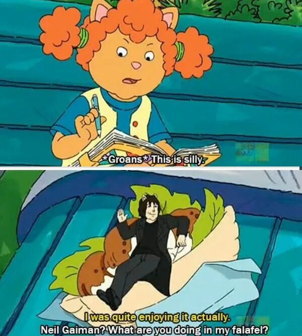 That not what you are doing. What are you doing cartoon.