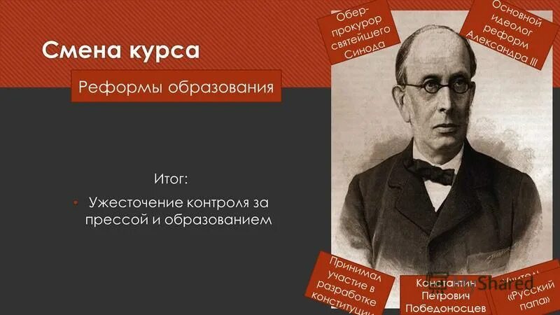 победоносцев обер прокурор синода. победоносцев константин петрович и александр 3. обер-прокурор синода к. какую должность занимал победоносцев. константин петрович победоносцев презентация.