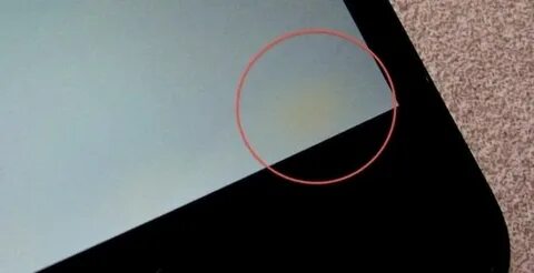 Точка на экране iphone