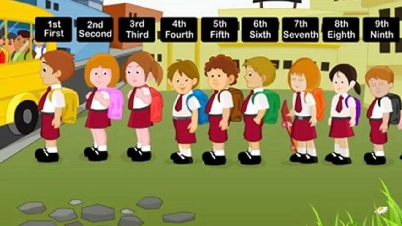 Ordinal numbers. Ordinal numbers games. Картинки для детей Ordinal numbers. The first the second for Kids.