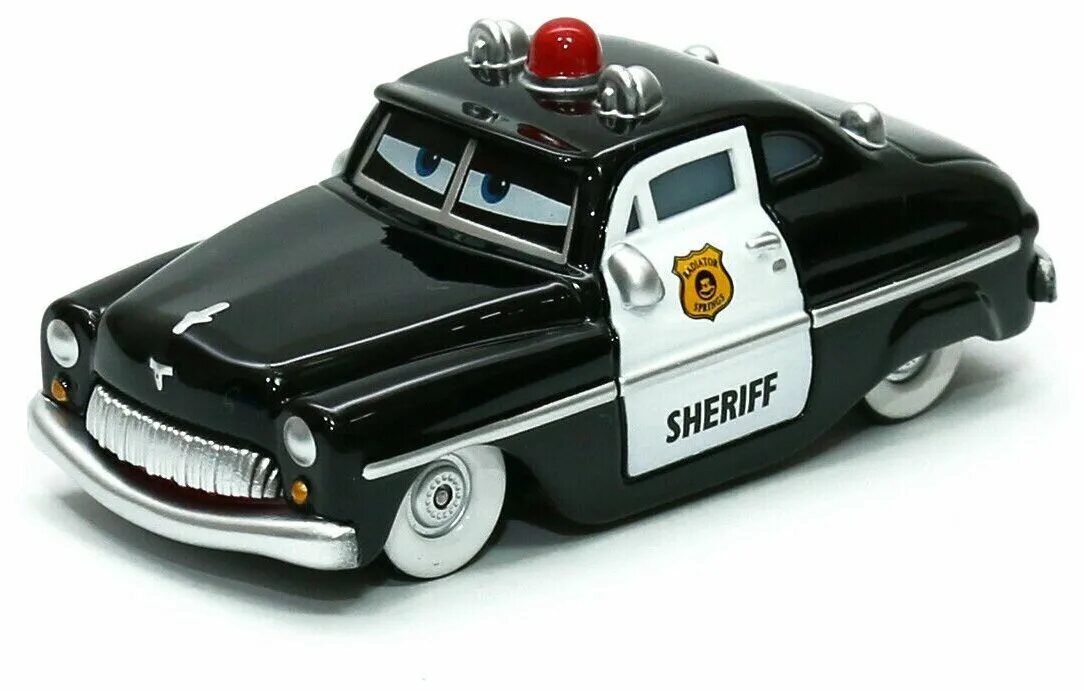 шериф тачки. молния маквин шериф.