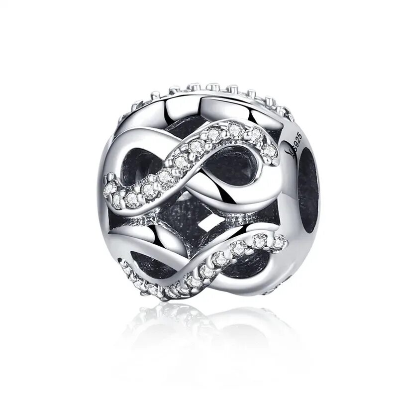 Бусины подвески. Pandora infinity шарм. Пандора бусина бесконечность. Бусина бесконечность. Бусины на удачу.