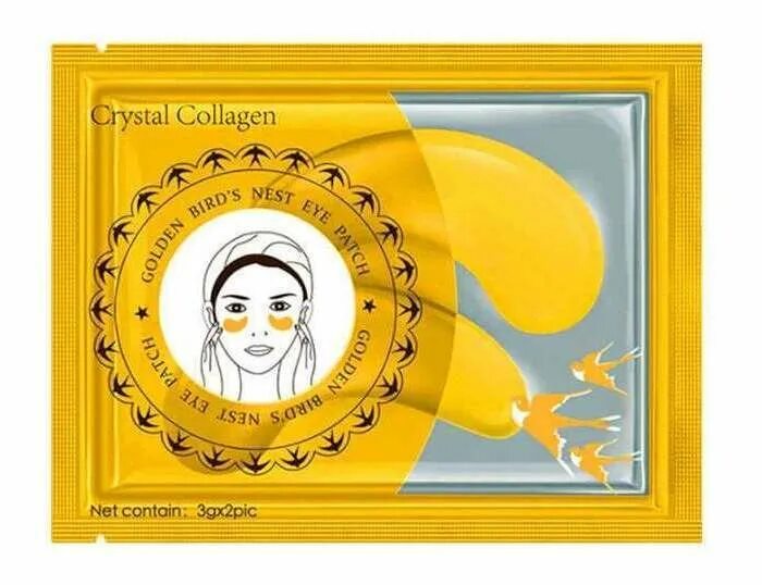 Патчи Crystal Collagen Gold Red Ginseng Eye Patch (3gx2pic). Патчи Crystal Collagen Gold Golden Birds Nest Eye Patch (3gx2pic). Патчи гидрогелевые для глаз Collagen Crystal. Патчи для глаз одноразовые.