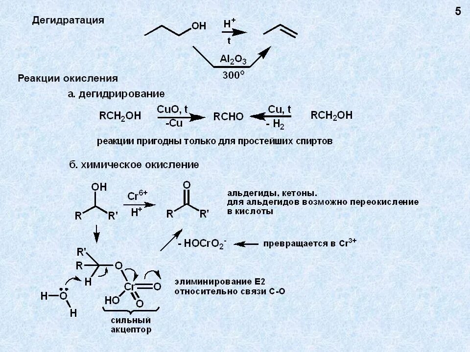 Реакция дегидратации. Дегидратация примеры реакций. , Дегидратация, реакции окисления, дегидрирование. Дегидратация альдегидов.