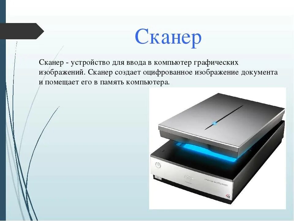 Планшетный сканер Назначение устройства. Сканер для компьютера. Внешнее устройство сканера. Внутреннее устройство сканера. Сканер относится к вводу информации