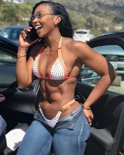 Fitness model Chanel DeLisser.