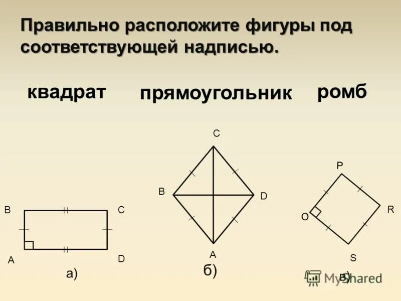 Отличие ромба от квадрата. Отличие ромба от прямоугольника. Ромб и квадрат различия. Отличие квадрата от прямоугольника.