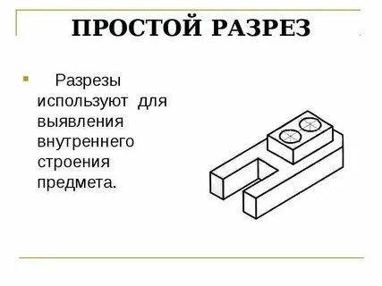 Для какой цели применяются разрезы
