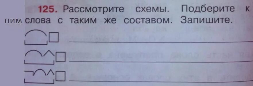 Рассмотрите схему. Рассмотри схемы слов. Подобрать слова по схеме. Подбери к схемам подходящие слова.