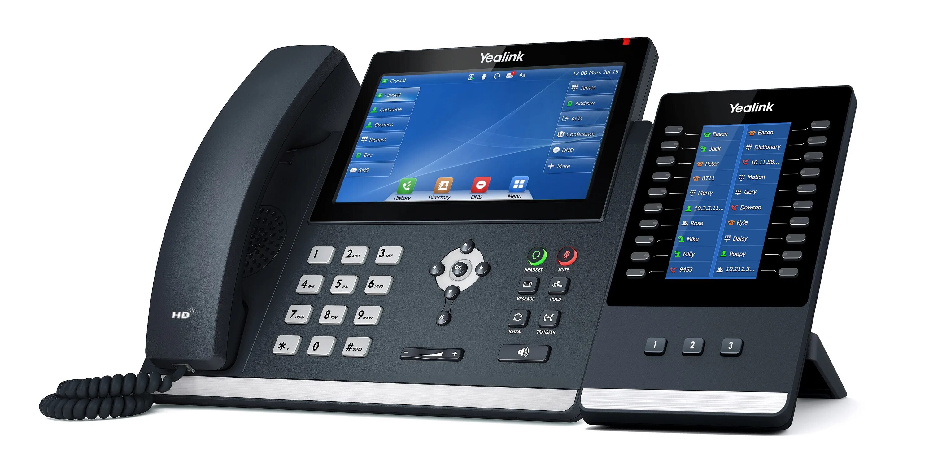 Sip t48u. Yealink exp43. ip телефон yealink sip-t46u. voip-телефон yealink sip-t42s.