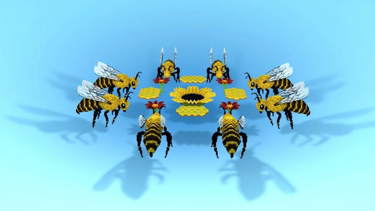 Bee minecraft map