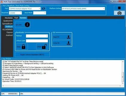Huawei unlock tools