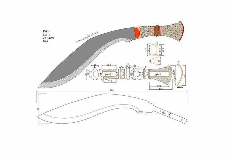 Кукри Непал чертеж. Мачете нож кукри чертеж. Нож Тесак мачете кукри чертеж. Кукри КС 2 чертеж.