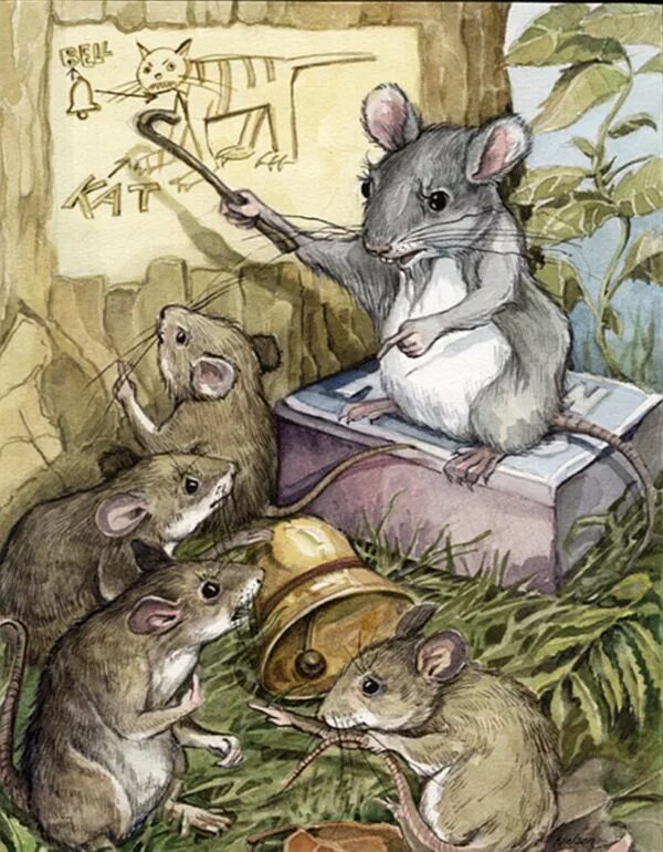Мышь иллюстрация. Сказочный мышонок. Мышь с мышатами. Мыши в живописи. Мышь в другую сторону