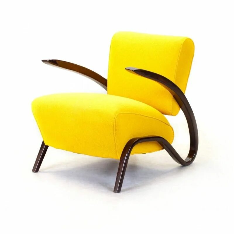 Halabala. Йиндриж Халабала. Желтые кресла Винтаж. Ткань для стула желтая. Next to the armchair