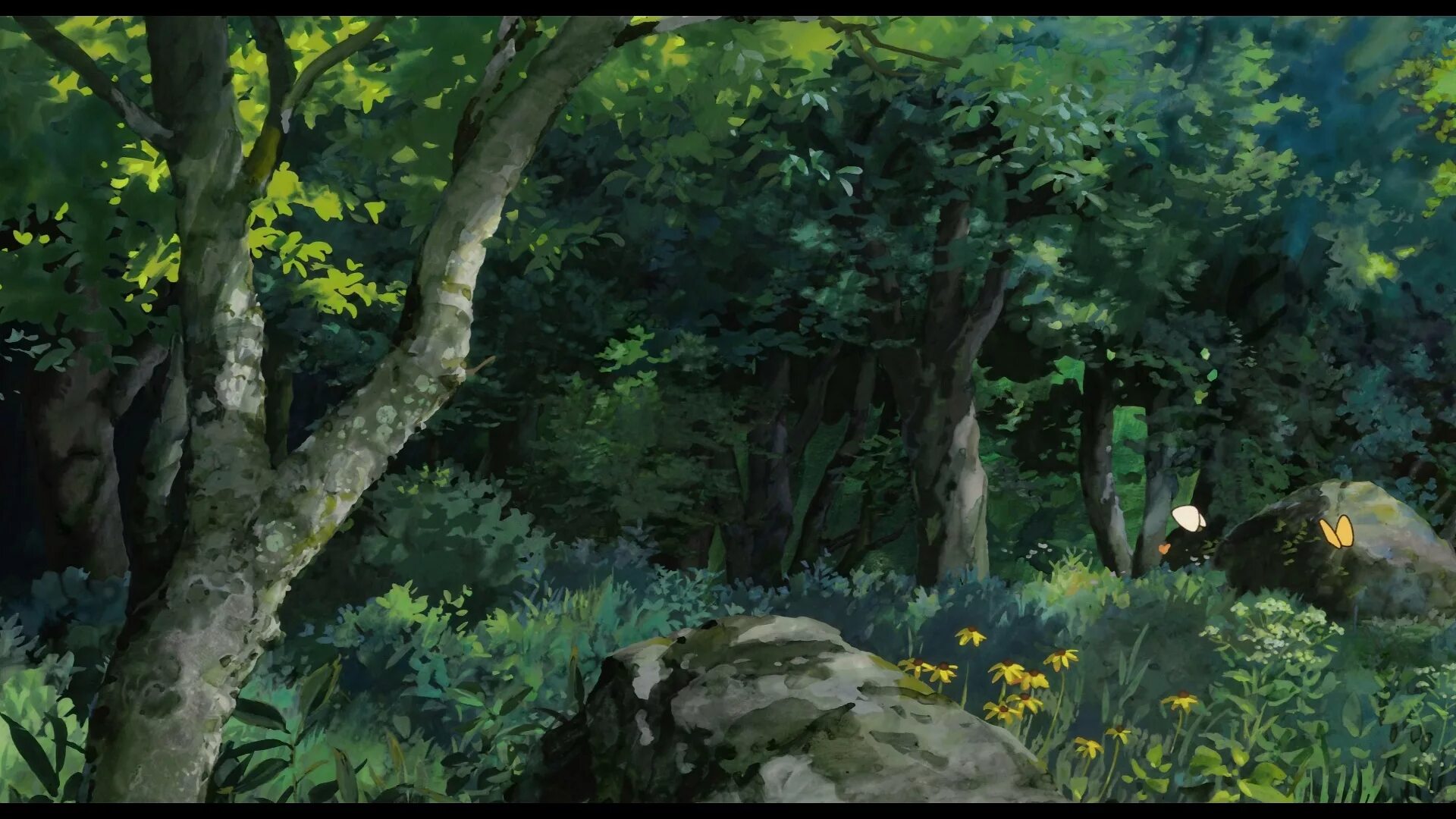 Animated forest show. Animated forest show