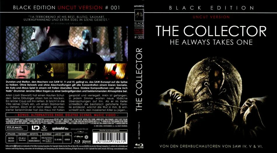 The first collection 4. Коллекционер Blu ray. The Collector DVD. Коллектор (DVD).