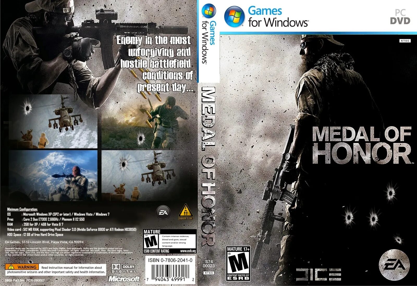 Medal of honor чит. Medal of Honor 2010 обложка. 7554 Cover PC.