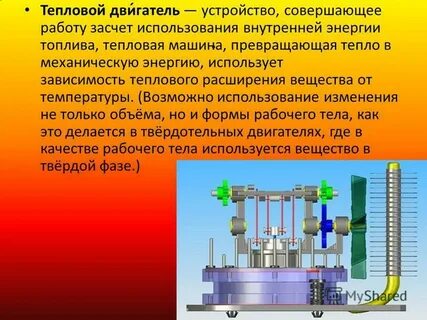 Тепловая энергия топлива