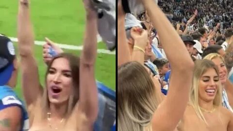 Meet topless Argentine fans who have knocked out for crazy 'fans'...