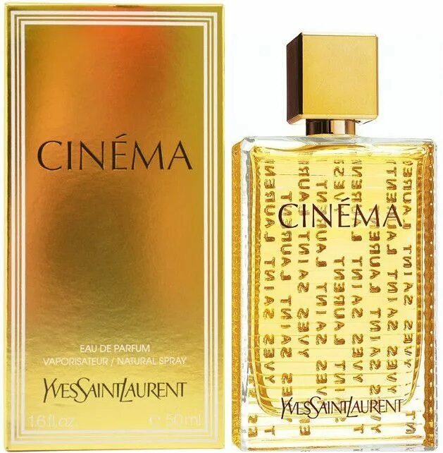 Сен лоран синема. Ив сен Лоран Синема. Ив сен Лоран Синема Парфюм. YSL Cinema 50ml EDP Test. Cinema YSL 50 мл.