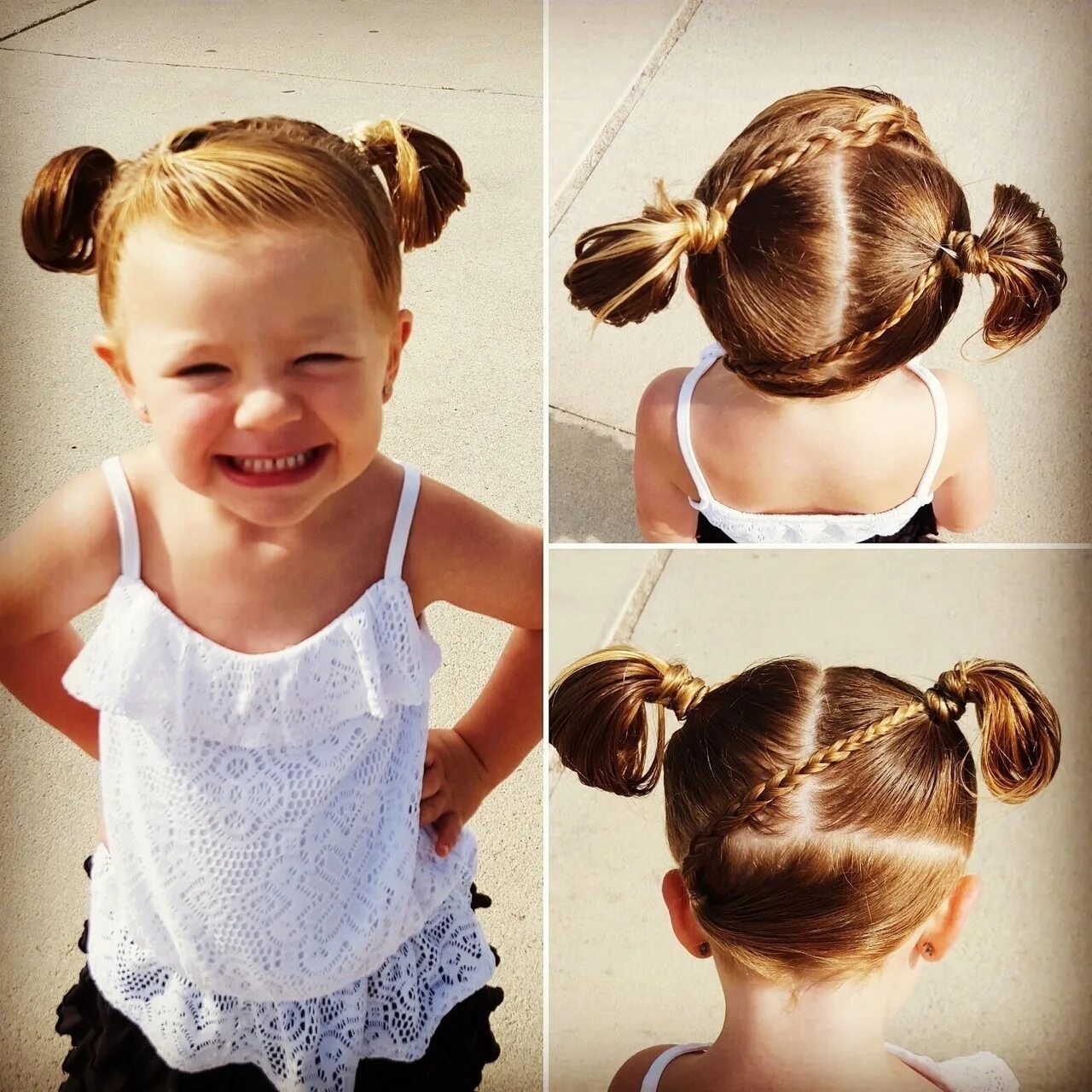 Причёски для маленьких девочек на короткие волосы: 35 фото идей Kids hairstyles,