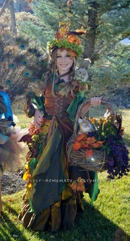 Disfraz de las mujeres de la madre naturaleza Multicolor - Yaxa Store