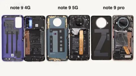 Redmi note 9 разборка