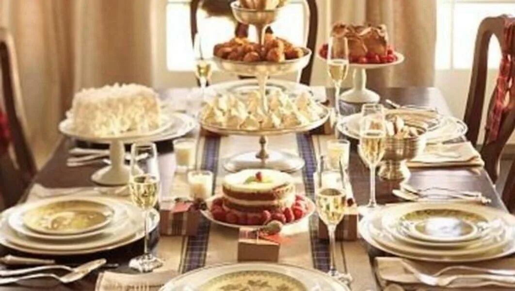 Arranging the table
