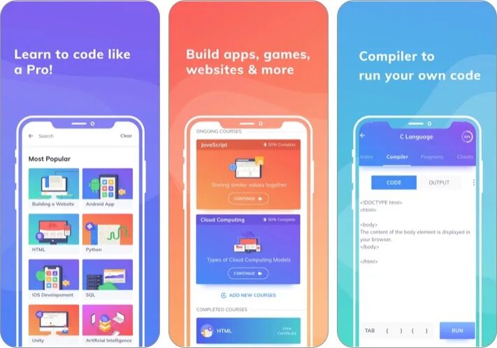 Топ программ для программирования для начинающих. Sololearn app. Приложения для обучения программированию. Программист приложений. Лучшие приложения для учения программированию.