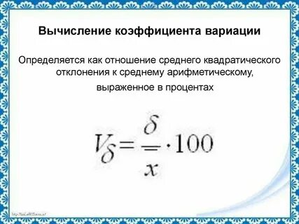 Анализ числа коэффициента