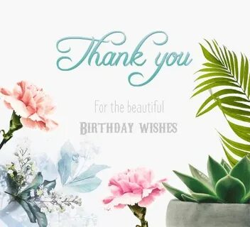 Thank you wishes
