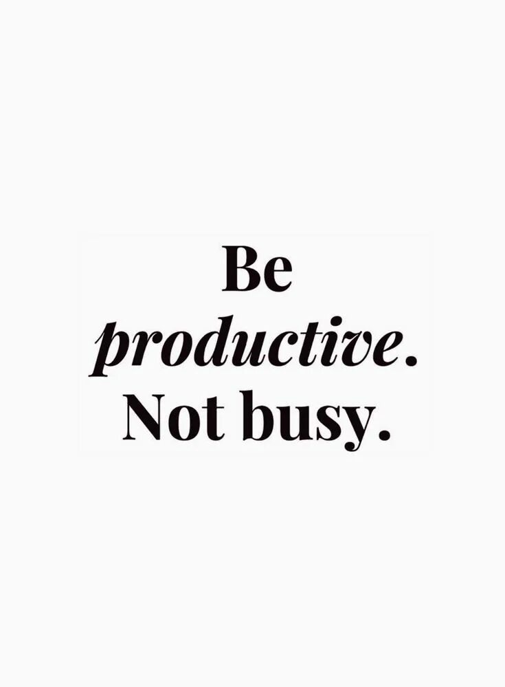 Not busy.
