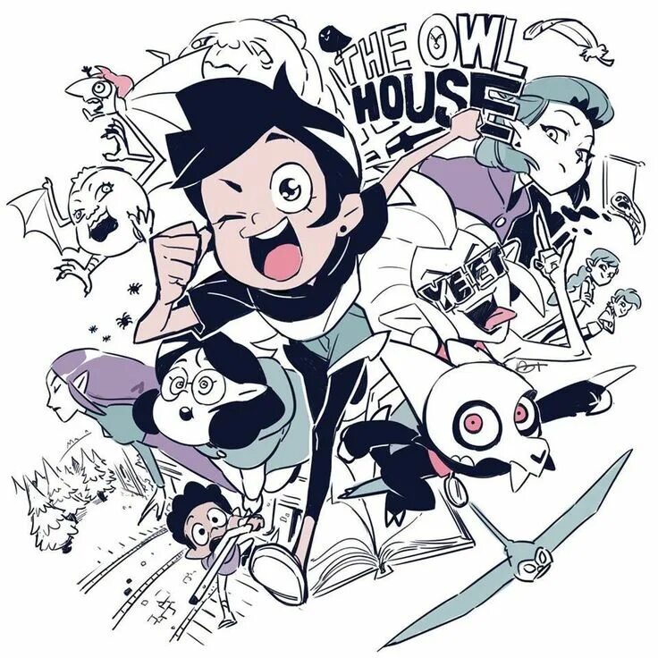 Owl house comics. Совиный дом постер. the owl house арты. совиный дом плакат. совиный дом персонажи эмити.