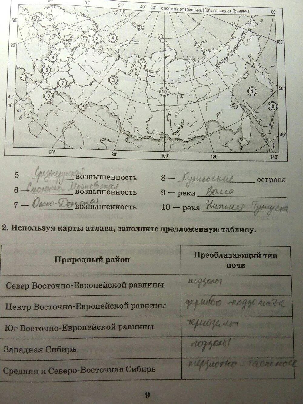 География в цифрах 8 класс россия. Географические названия. Название объектов обозначенных на карте России. Название географических объектов обозначенных цифрами. Практические задания по географии.