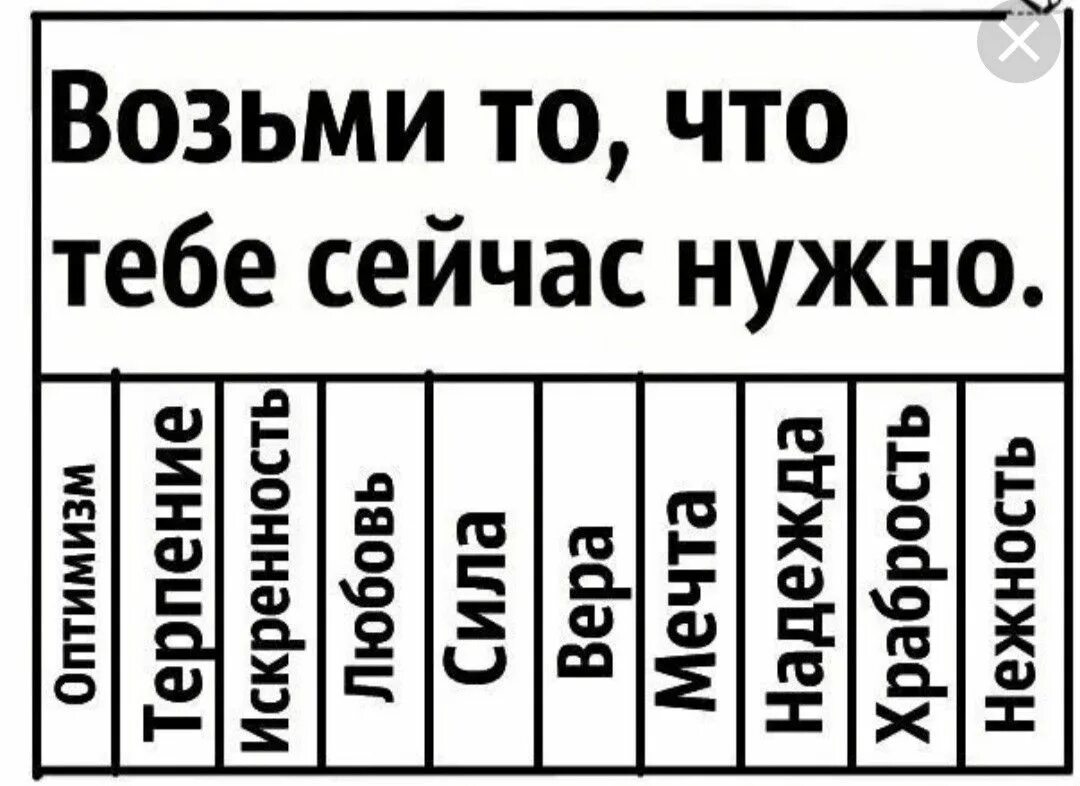 Возьми то что тебе нужно. Возьми себе кусочек хорошего настроения. Распечатки возьми. Возьми то что тебе сейчас нужно. Я хочу взять взять слова