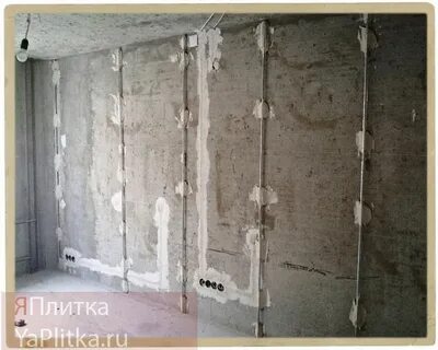 Выровнять стены в ванной гипсокартоном под плитку