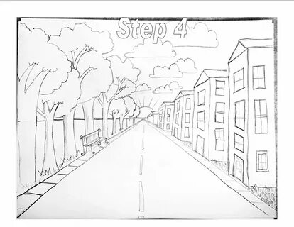 DataLife Engine Версия для печати Рисунок на тему перспектива улицы (47 фото)