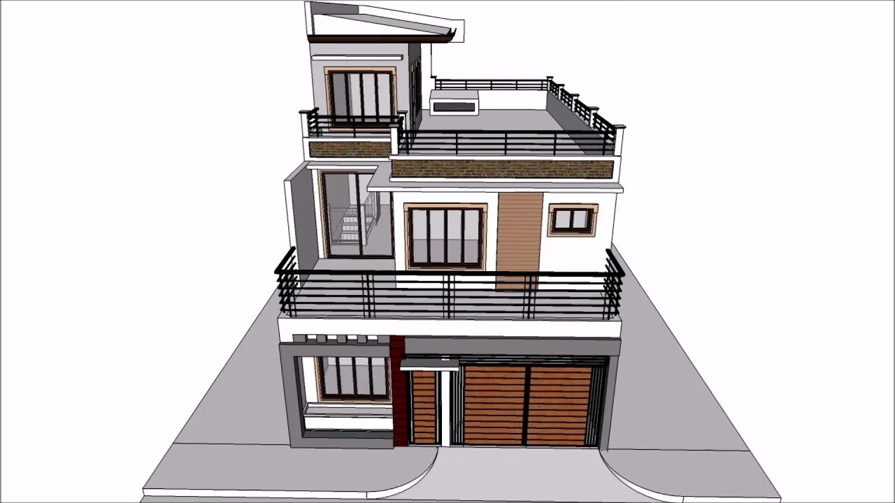 Three storey. Three-storey building. 3 storey house. architectural plans of 2-storey residential houses. four-storey building.