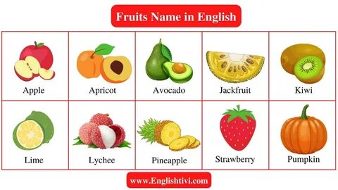 Fruits name