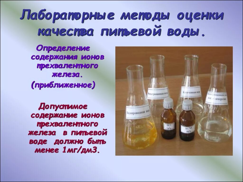 Анализ воды хлор. Определение содержания железа в воде. Определение железа. Методы определения остаточного хлора в воде. Методы определения железа в воде.