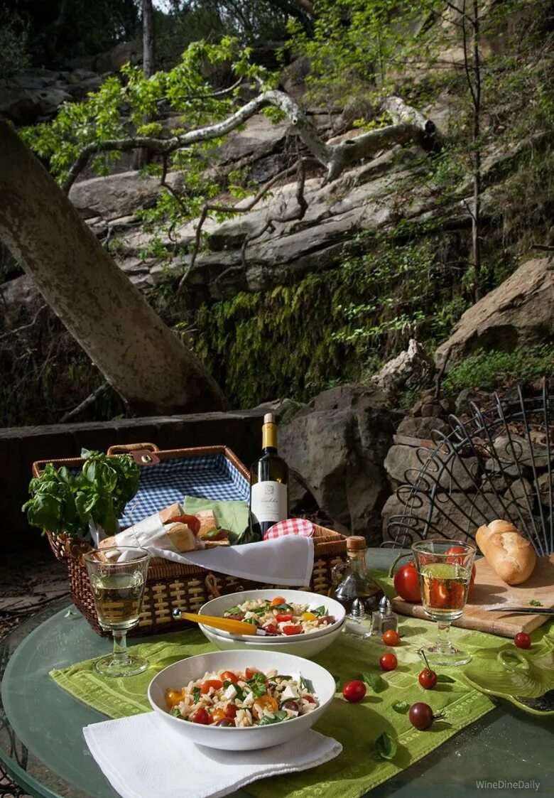 Пикник на природе. Стол на природе с шашлыками. Красивый стол с едой. Пикник шашлык на природе. Вкусный ужин на даче
