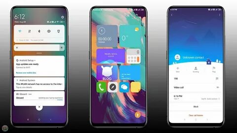 Какие версии miui