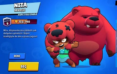 Related image with brawl stars bedava karakter brawl stars ours de nita.