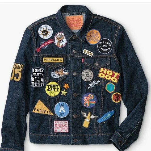 Patch jacket