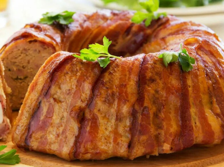 Bacon bread