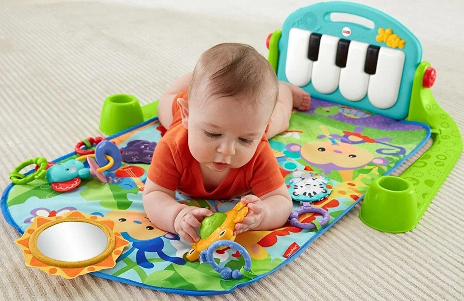 Играем с детьми 1 6. Fisher Price. Fisher Price крутилка. Коврик для малышей. Развивающие игрушки для малышей.