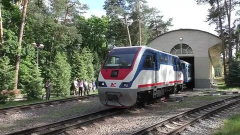 Тепловоз детской железной