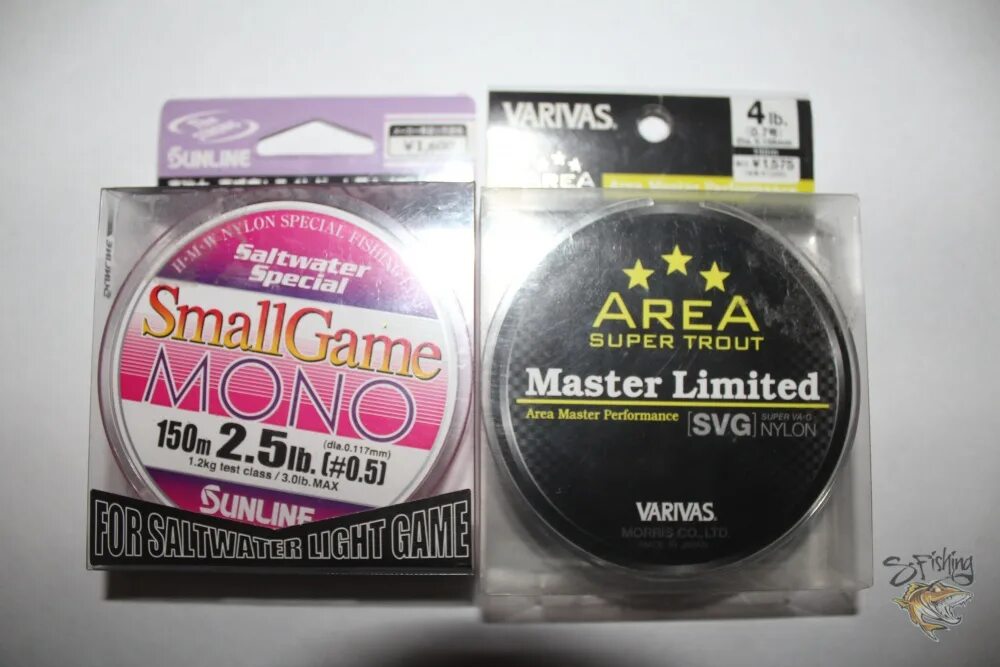 Varivas area super Trout Master Limited super pe #0.15 75м (2,0 кг) Green. Sunline small game FC II. Varivas small game. Varivas Special nylon 3. Master limited