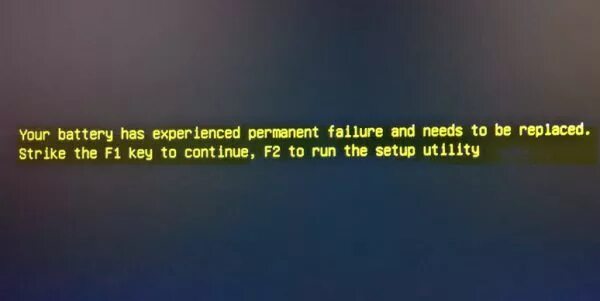 Replace and strike. Your battery has experienced permanent. strike the f1 key to continue f2 to run the setup utility что это. your battery has experienced permanent failure and needs to be replaced. your battery has experienced permanent failure and needs to be replaced dell.